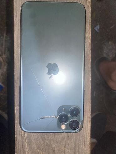 укмуш тв: IPhone 11 Pro, 64 ГБ, Matte Midnight Green, 100 % — 1