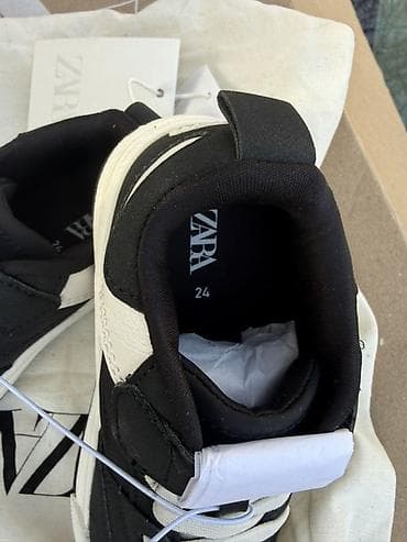 американская обувь в бишкеке: Детские кроссовки ZARA — 2 модели 1) Черно-белые кеды ZARA - Размер — 3