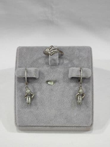 золотая лошадь цена: Новинка Италия Серебряный Комплект Ванклиф Серебро 925 пробы — 5