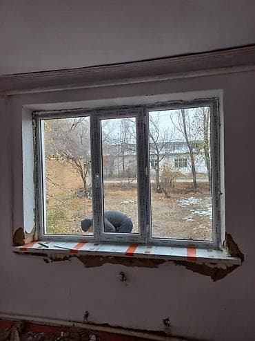 Кызматтар: Буюртмага пластик терезе, Терезе түрү: Витраждык, Орнотуусуз, Бөлүп төлөө жок — 2