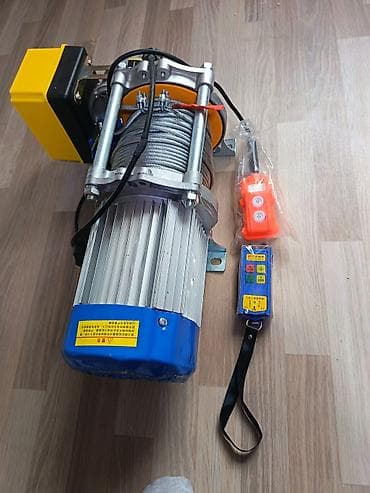 Изоляционные материалы: Электрическая лебёдка (таль) с тросом и пультом управления - Питание — 3