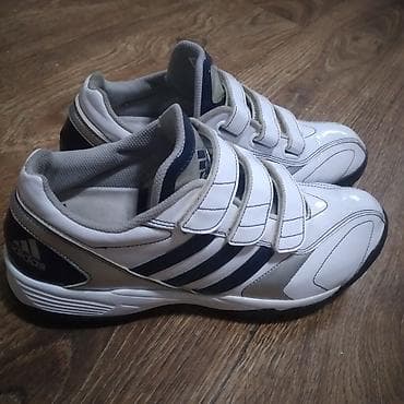 шлепки черные: Мужские кроссовки, 42, Adidas Originals, Б/у, цвет - Белый, Самовывоз, Платная доставка — 5