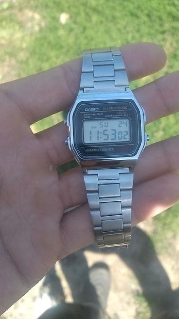 арзан саат: Классикалык сааттар саат, Casio, Суу өткөрбөөчү, Эркектердики, Колдонулган — 3