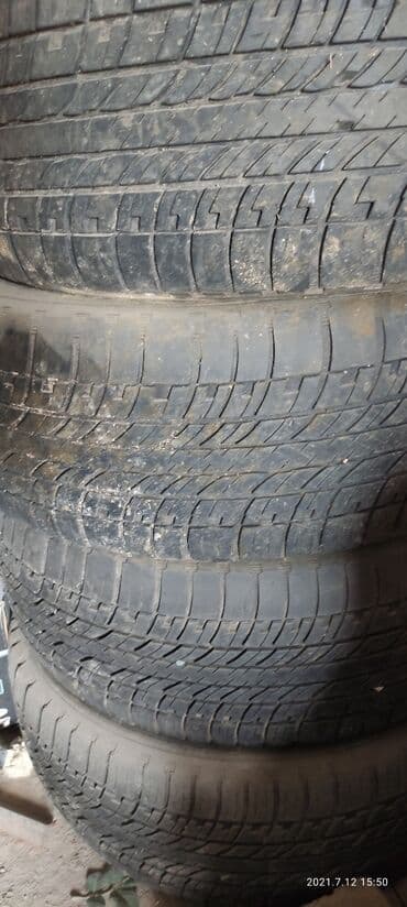шины на сапок бу: Шины 255 / 60 / R 18, Лето, Б/у, Комплект, Hankook — 2