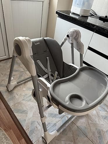 small table: Стульчик для кормления, Другой бренд, Другой вид, цвет - Серый, Самовывоз — 5