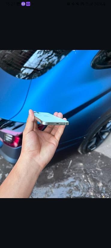 google 7 pro: IPhone 12 Pro, Б/у, 256 ГБ, Sierra Blue, Кабель, 75 % — 5