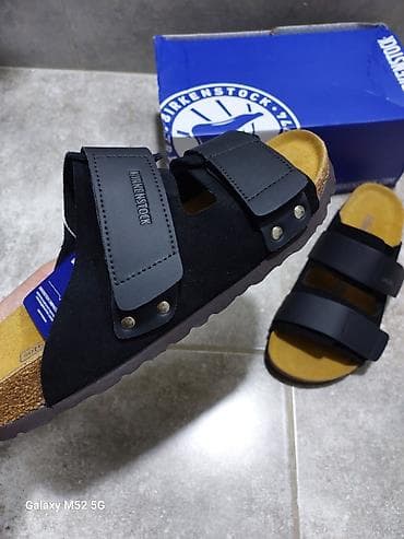 Босоножки, сандалии, шлепанцы: Мужские сандалии, 39, 39.5, 40, Birkenstock, Новый, цвет - Черный, Самовывоз — 3