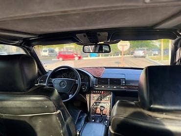 s420 1992: Mercedes-Benz S - Class W - 140 —Кабан, 3,2 объем, автомат, кожаный — 2