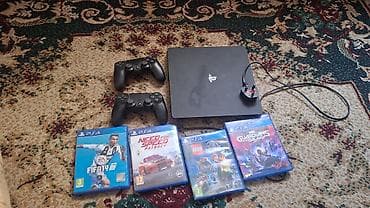 game sir: PlayStation 4 Slim (черная) - Компактная и тихая консоль с поддержкой — 2