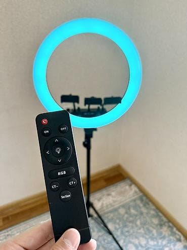 bluetooth speaker: 🔥 RGB кольцевая лампа ✔ Мягкий свет (для лица/съемок) ✔ RGB режимы — 1