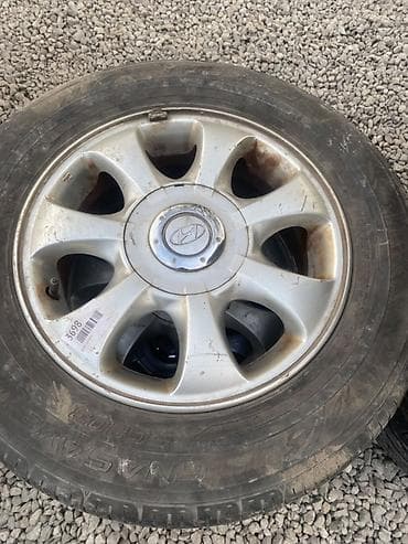 hyundai 55: Комплект автомобильных колес Hyundai на литых дисках. Состав: - 4 — 2
