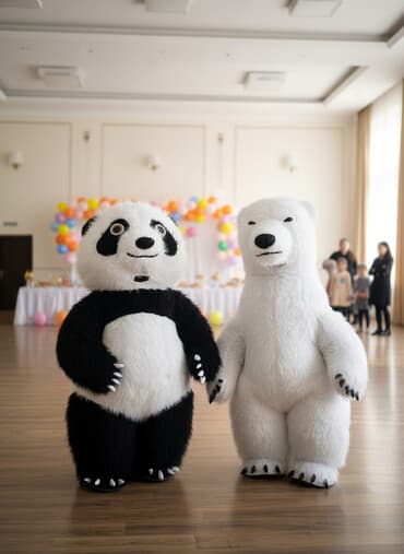 украшения для волос ручной работы: Ростовая кукла, Зверушка, Медведь — 1