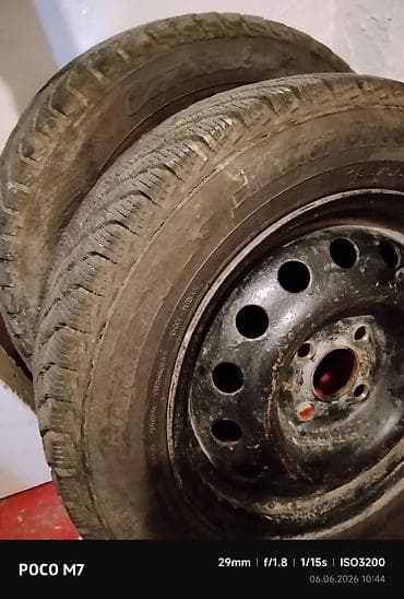 шины для делики зимние: Колеса в сборе 185 / 65 / R 14, Зима, Пара, Железные — 2