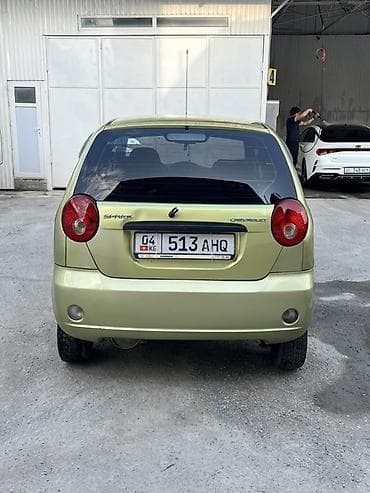 Транспорт: Chevrolet Spark: 2008 г., 0.8 л, Кол менен иштөөчү, Бензин, Хетчбек — 6