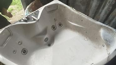 угловой туалетный столик: Джакузи, Угловая, Акрил — 1