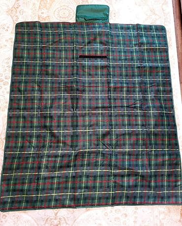 клеенка на стол: Пикниковый коврик-плед складной в чехол с ручкой - Материал верхней — 2