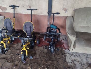 трехколесный велосипед для взрослых цена: Детский велосипед, 3-колесный, 1 - 3 года, Б/у — 1