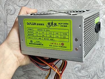 quantum board: Блок питания, Б/у, Delux, 385 Вт, 385 Вт — 2