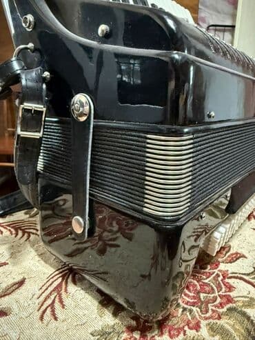 обучение фортепиано: Аккордеон Parrot (кнопочно-клавишный) Описание: - Корпус черного — 5