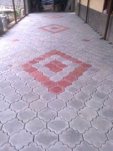 столешницы из искусственного камня: Евробрусчатка, Орнамент, Бетонная, Прессованная, Новый — 2