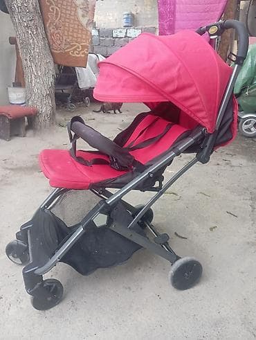 pop it: Коляска, Другой бренд, цвет - Розовый, Б/у — 4