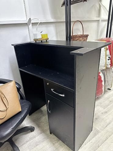 ресепшин: Ресепшен-стойка для магазина/салона - Цвет: черный, матовый - — 5