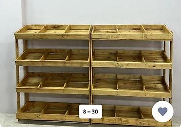 полки для магазин: Полка для овощей, Новый, Дерево, Самовывоз — 2