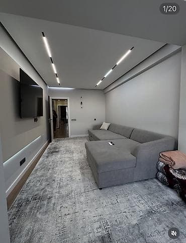 discovery studio: 2 комнаты, 63 м², Пишпек Элитка, 7 этаж, Дизайнерский ремонт — 3