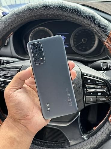 usb flash: Redmi, Redmi Note 11, Б/у, 128 ГБ, цвет - Серый, 2 SIM — 1