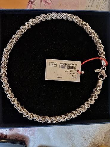 amber elixir: Серебряные колье, Проба 925, Женские, Новый, Без вставки — 7