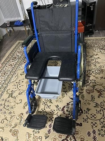 Корректоры осанки: Инвалидная коляска с санитарным оснащением (туалетное кресло-коляска) — 5