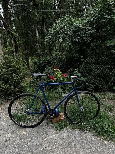 Фикс-байк (single speed) на стальной раме - Лаконичная рама из стали