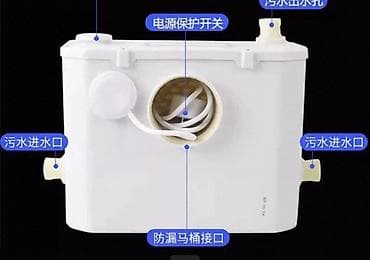 туалетный бачок купить: Фекальный насос-измельчитель (санитарная помпа) для принудительной — 4