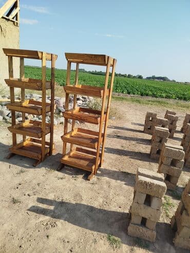 офисная мебель в бишкеке: Полка для овощей, Новый, Дерево, Самовывоз — 9