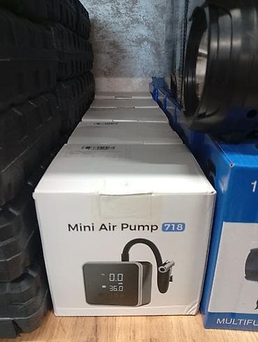 подкачка насос: Мини-компрессор Mini Air Pump 718 - Портативный электрический насос — 2