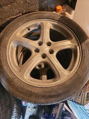 subaru f: Колеса в сборе 215 / 55 / R 17, Лето, Комплект, Литые, отверстий - 5 — 1