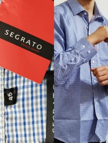 Обмен на продукты : НОВЫЕ муж., класс., рубашки с длинным рукавом (