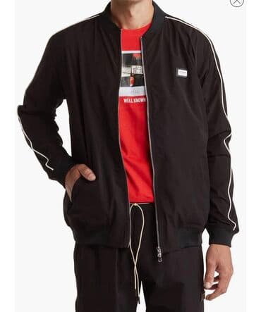 спортивные пуховики: С надписью, Новый, XL, L — 1