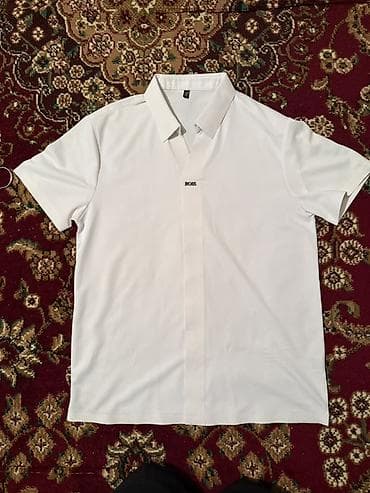 Мужская рубашка, L, Boss, Новый, цвет - Белый, Самовывоз, Платная доставка