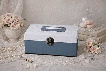 ваза для конфет: Декоративная шкатулка ручной работы в винтажном стиле - Назначение — 4