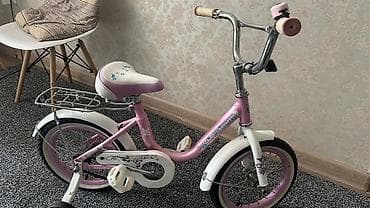 Детский велосипед, 4-колесный, 3 - 4 года, Для девочки