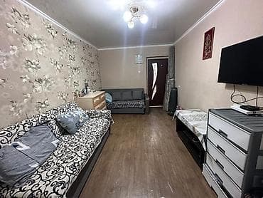 2 комнат квартира бишкек: 2 комнаты, 40 м², Индивидуалка, 1 этаж, Косметический ремонт — 2