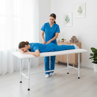 Кислородные концентраторы: Массажная кушетка Артикул: М медицинская Каркас: из стального — 1