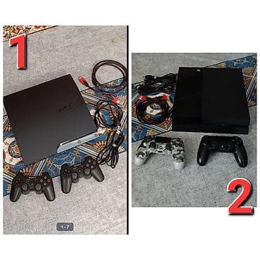 Видео оюндар жана приставкалар: Г.Каракол Продаю 1) Sony PlayStation 3 slim 500гб прошивка игры - — 1
