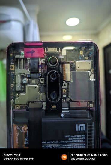 телефоны в рассрочку без банка без первоначального взноса ош: Xiaomi, Mi 9T, Б/у, 128 ГБ, цвет - Красный, 2 SIM — 5