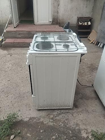 fre fire: Газовая плита с духовкой, белая, стандартного формата 60×90 см — 3