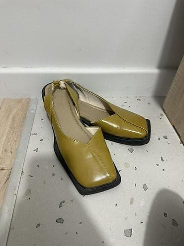 балетки 38: Женские туфли-балетки с открытой пяткой


- Цвет: оливково-желтый — 1