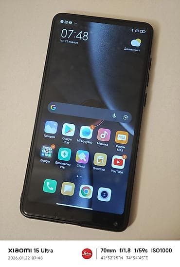 nokia n82: Xiaomi, Mi Mix 2S, Б/у, 128 ГБ, цвет - Черный, 2 SIM — 3