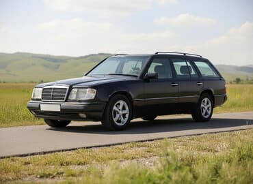 бампер задний спринтер: Mercedes-Benz W124: 1989 г., 2.6 л, Автомат, Газ, Универсал — 1