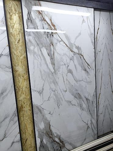 Декор «Гибкий мрамор» — крупноформатные панели с мраморной фактурой